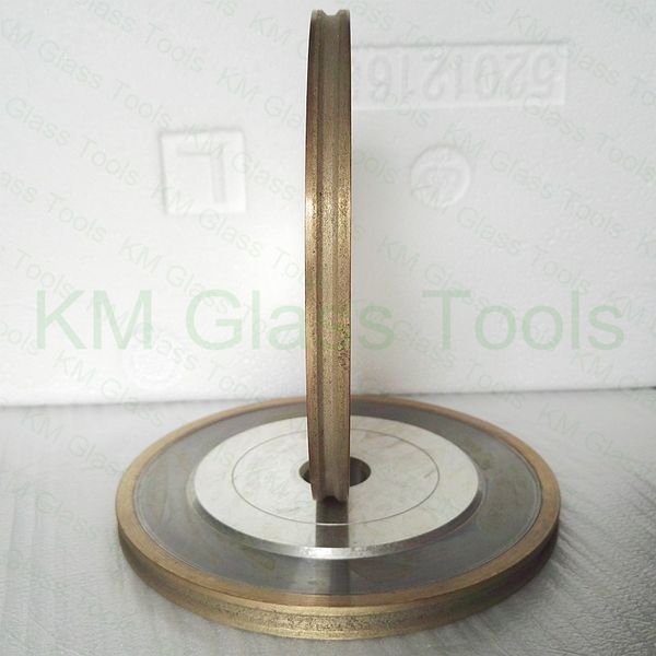 

d200x22xfa4/5/6/8/10mm peripheral daimond wheel flat with arris,grinding wheel for shape glass edging machine