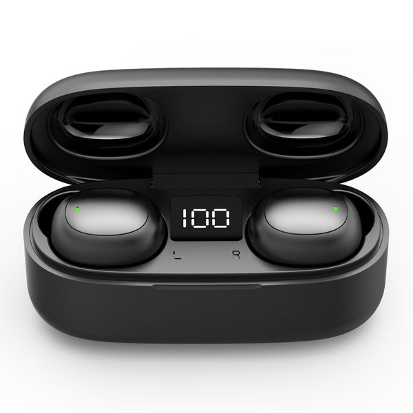 

waterproof headphones touch control bluetooth 5.0 earphone wireless earbuds power display hd stereo noise cancelling hifi stereo headset