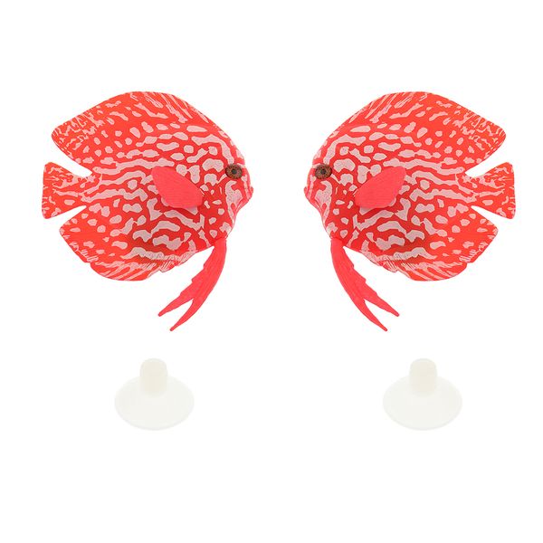 

2pcs luminous simulation fish aquarium glow decoration artificial fishes