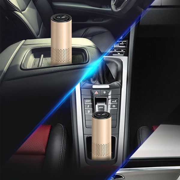 

intelligent hepa air purifier car nature fresh air purifier for car home office auto accessories for travel