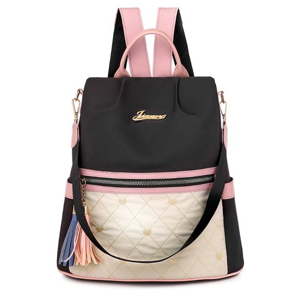 

women backpack oxford lapdaypack casual satchel shoulder bag for teenager girls