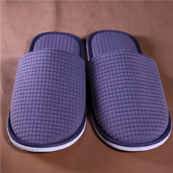 

personalized dark grey disposable l slippersl/spa slipper