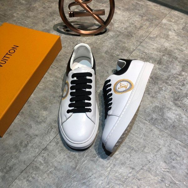 

wan3 new limited edition french series high-end men s casual shoes, men s boots fashion sports shoes, original shoebox delivery 38-44, Black