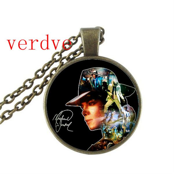 

michael jackson collar colgante b & m 2018 nueva punk cristal collar de michael jackson collares largos para las mujeres primer, Silver