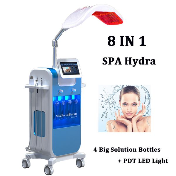 

hign end hyperbaric oxygen machine water jet peel skin exfoliate hydra facial oxygen therapy for acne scar treatment, Black;white