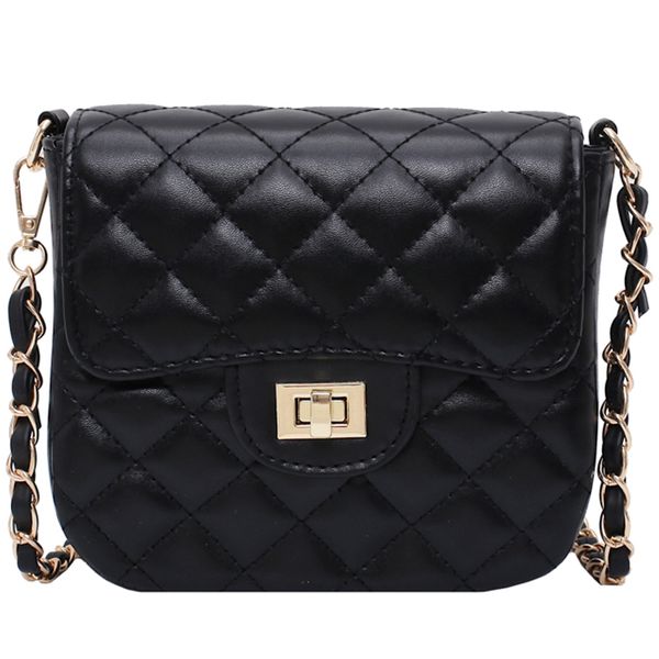 

191210 ivog new arrival everyday ladies small messenger crossbody handbag chain quilted fashion hand bags for women 2019