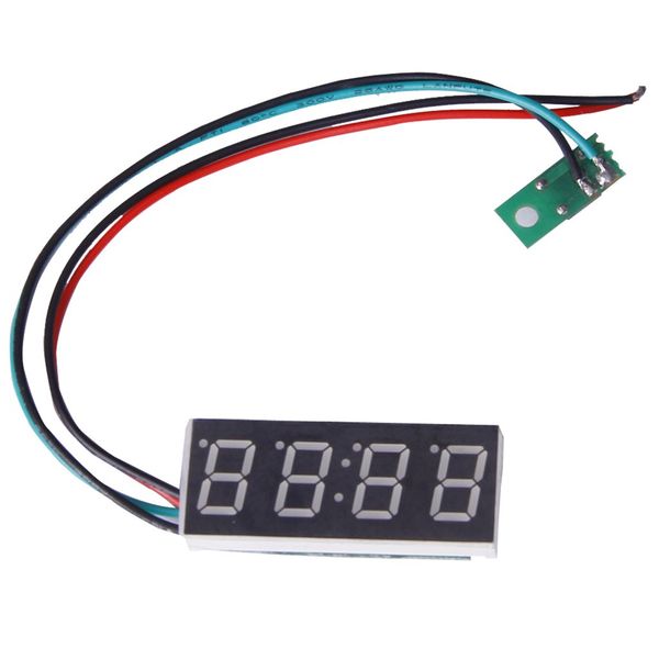

new digital clock for motorcycle or car (format 24 h, 16 mm, adjustable, 7-30 v