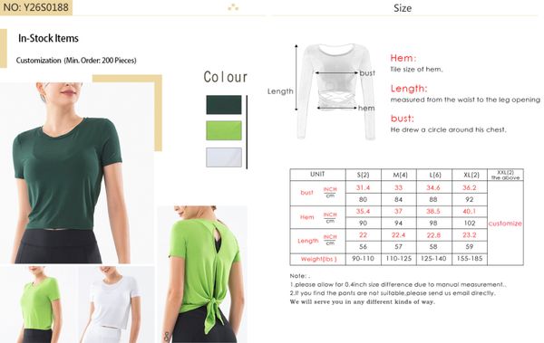 

beautiful back design womens yoga sports running riding t-shirts outdoor apparel exercise fiyness wear clothes, White;red