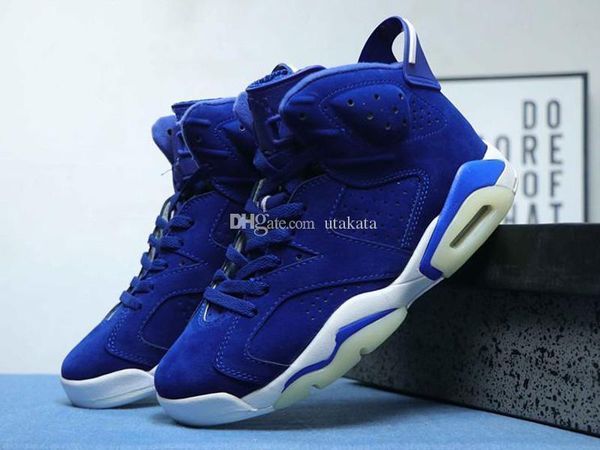 

box2019 with 6 nrd blue suede basketball shoes infrared alterna for men 6s mens sneakers sports designer