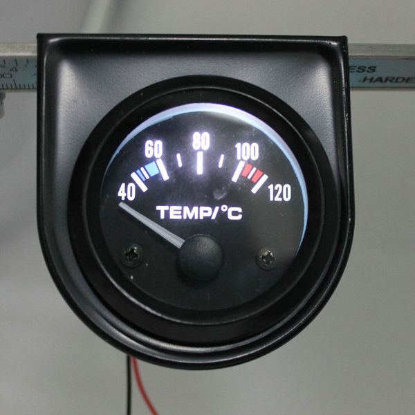 

car styling 2 inch 52 mm universal water temperature meter measuring range autos instrument