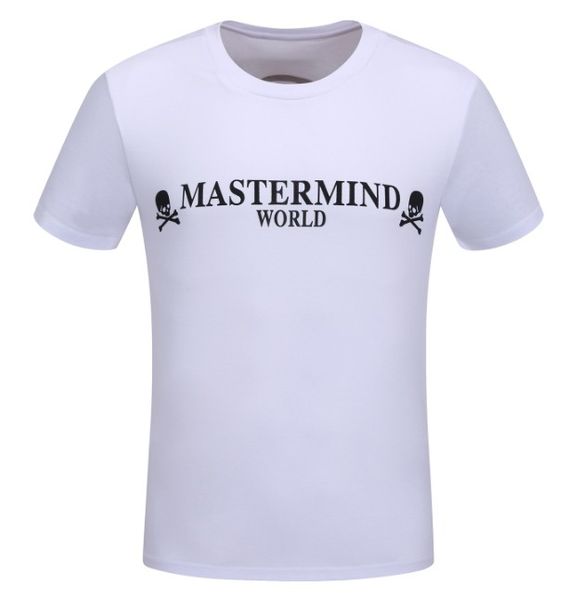 

spring 2019 round neck t-shirt, pure cotton t-shirt, high grade printed round neck t-shirt.-m7, White;black