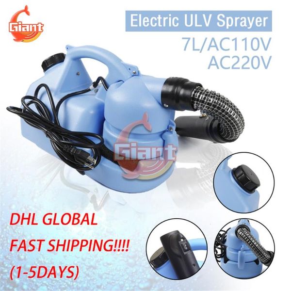 

7l 110v 220v electric ulv fogger intelligent ultra low capacity sprayer atomizer sprayer disinfection machine eu us