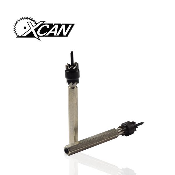 

xcan double sided rotary spot weld cutter 3/8" 5/16" remover sheetmetal drill bit