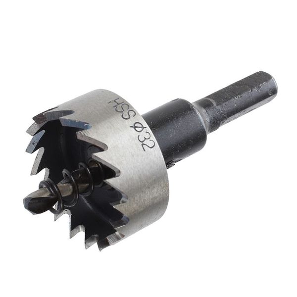 

hole saw tooth hss steel hole saw drill bit cutter tool for metal wood alloy 32mm