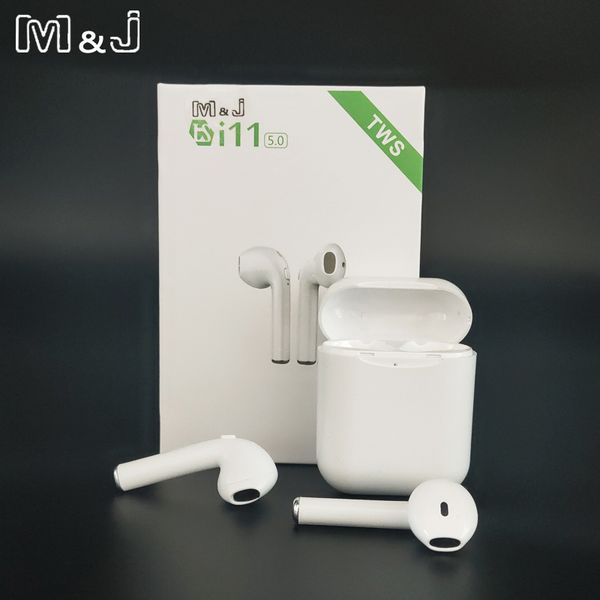 

i11 tws wireless earphone bluetooth 5.0 stereo 3d headphone i7s tws mini earbuds headset for iphone samsung xiaomi huawei lg