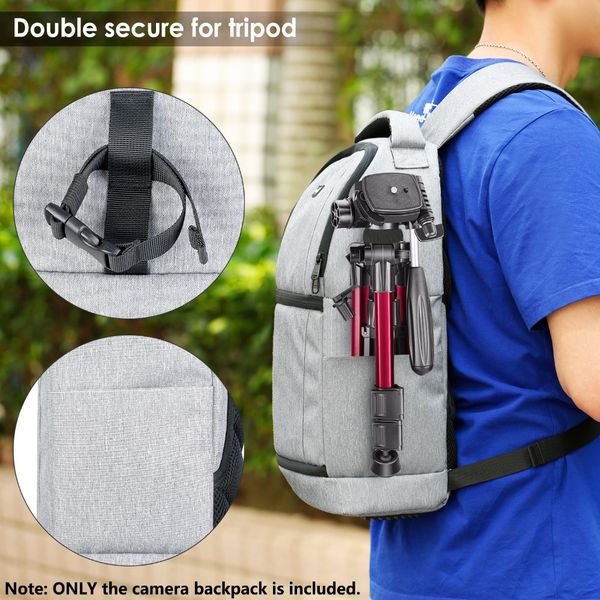 

neewer sling camera bag - camera case backpack for dslr and mirrorless cameras (nikon, canon, sony pentax olympus etc.), lens