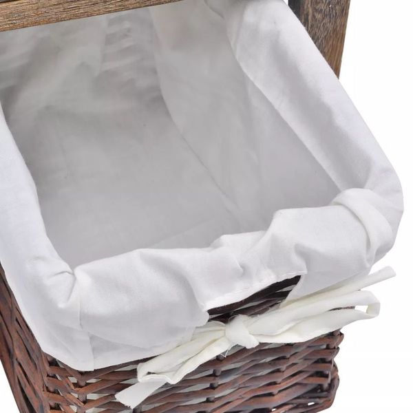 

shabby chic bedside cabinet wood brown living room furniture