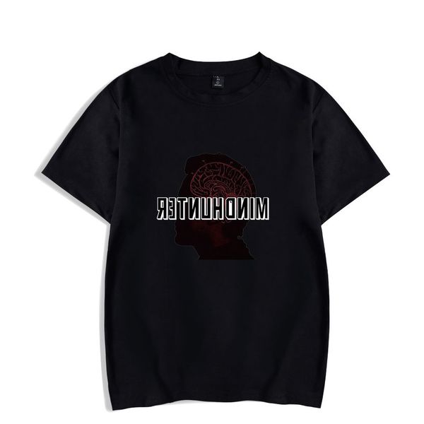 

2019 heat reflect sitcom heart hunter periphery printing large code short sleeve shirt t shirts, Black