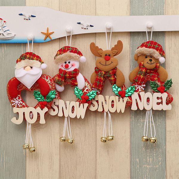 

hanging ornaments christmas tree decoration festival window colorful santa claus gift party fireplace props xmas pendant new