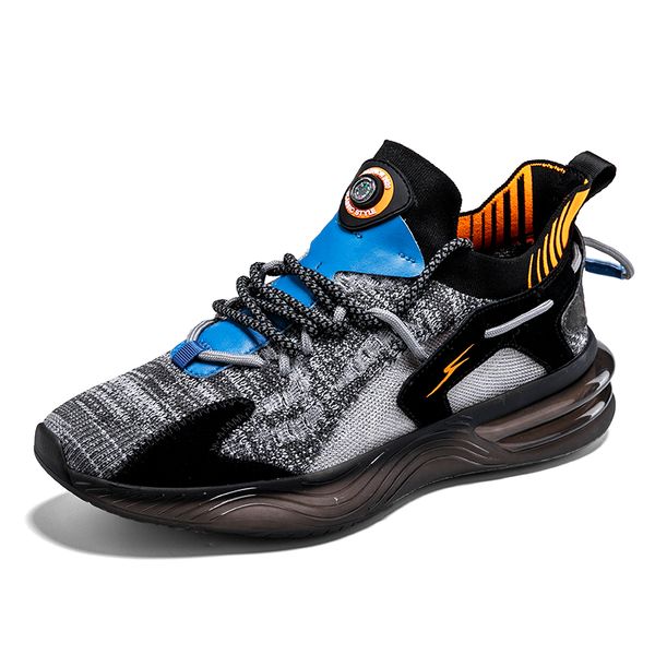 

2020 sneakers men summer mens shoes casual luminous breathable lightweight mesh fashion sneakers outdoor high quality, Black