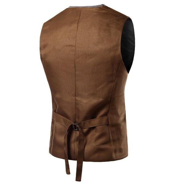 

casual spring fashion new basic casual suit vest men quality tank faux two piece waistcoat,rop ship breathable plus size xxl, Black;white