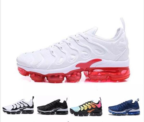 

2019 new tn plus air men women running mens designer fashion luxury max shoes wave runner training chaussures sneakers, White;red