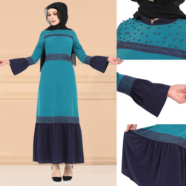 

djelaba femme мусульманского платья dubai abayas для женщин хиджаба вечернего платья исламской одежды кафтана marocain арабского кафтана, Red