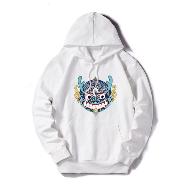 

designer new mens hoodies customizable hooded cartoon print sweaters casual pullover loose thin sweatshirts for men clothing m-5xl wholesale, Black