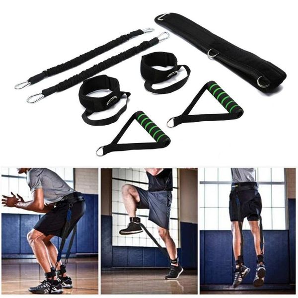 

vertical resistance bands set jump bounce trainer device leg strength training for agility speed basketball fitness equipment