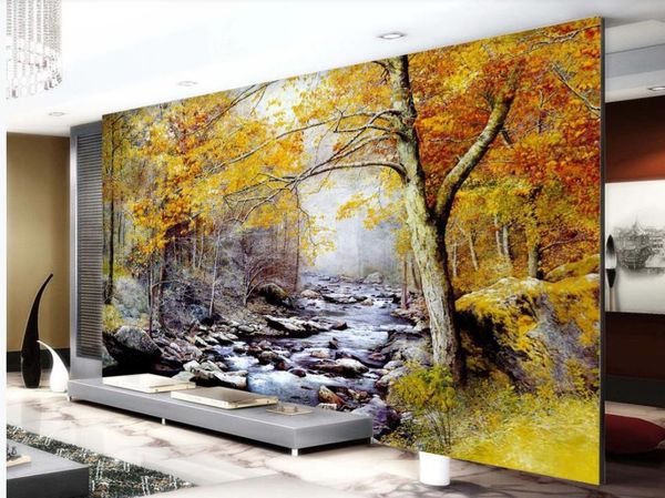 

3d murals wallpaper for living room forest wallpapers landscape wallpapers oil painting background wall