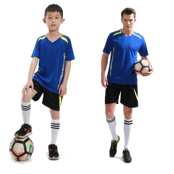 

custom shop football jerseys customized football apparel sets with shorts clothing uniforms kits sports design mens football c09-04, Blue;black