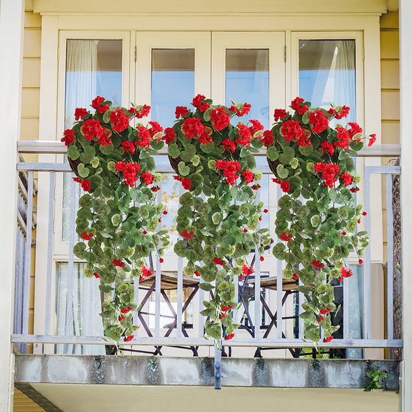 2019 Artificial Flower Decoration Flower Begonia Rose Hydrangea