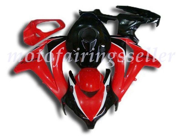 

oem quality new abs full fairings kits fit for honda cbr1000rr (2008 2009 2010 2011) cbr1000rr 08 09 10 11 bodywork set red and black