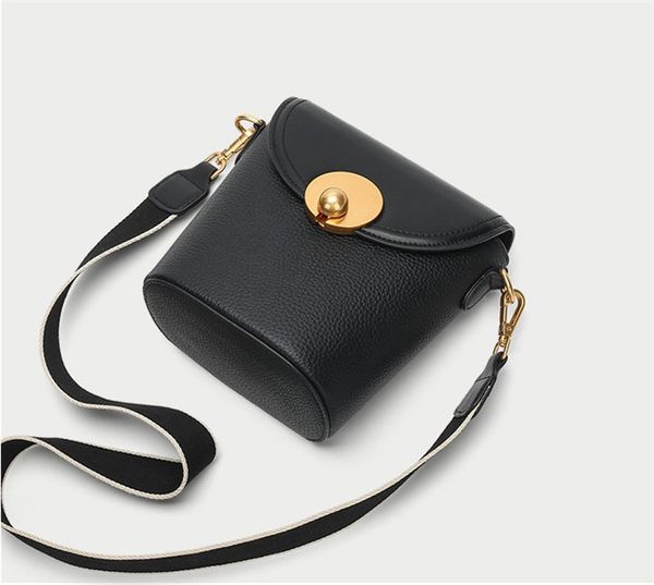 

casual luxury handbags woman new simple and versatile shoulder messenger fashion small bucket female bag ing