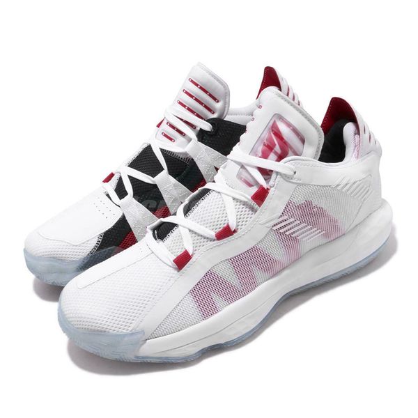 

2020 dame 6 gca damian lillard white red dame time men basketball shoes with box dame 6 all star sports shoes, Black