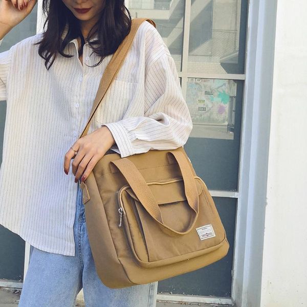 

waterproof nylon women messenger bags casual clutch carteira vintage hobos ladies handbag female crossbody shoulder bags #t1g