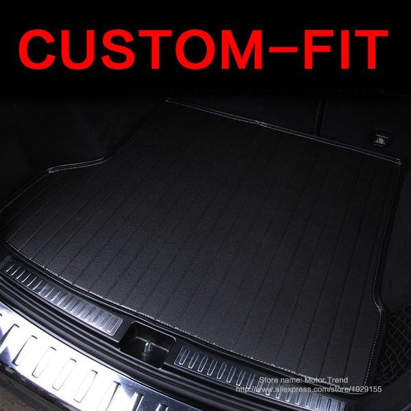 

3d custom fit car trunk mat for accord civic camry crv city hrv vezel crosstour fit carstyling tray carpet cargo liner hb6