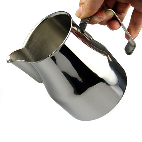 

ohfin 304 stainless steel milk jugs frothing pitcher coffee barista craft latte cappuccino milk cream cup frothing jug pitcher