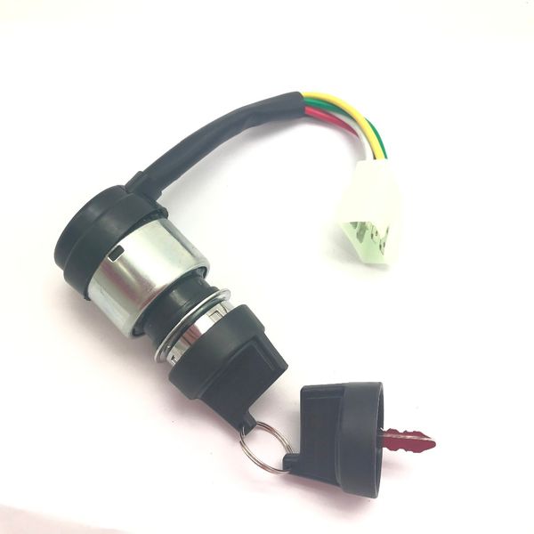 

new hammerhead 5 wires ignition key switch pigtail 150cc 250cc go kart buggy
