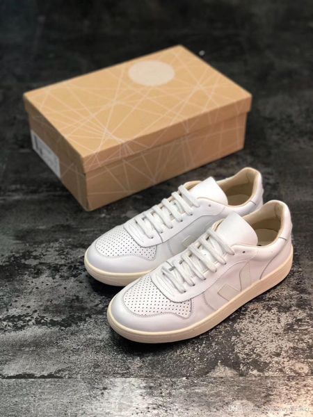 

famous mens women designer shoes real leather popular luxury casual shoes sneakers skate shoes 35-45 with box, Black