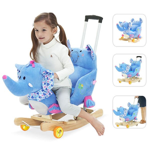 

indoor baby rocking chair baby plastic music rocking horse large little horse car toys for children bouncer wooden swing