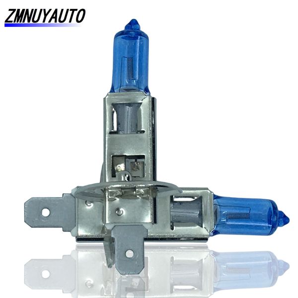 

2pcs h1 halogen bulb 55w 100w 12v auto super bright white fog lights car lamp car light source styling parking