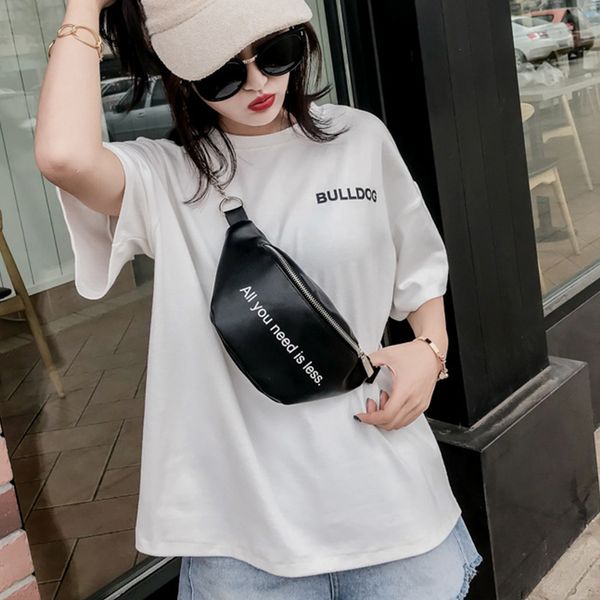 

fashion new waist bags fanny pack pu leather phone belt bags casual shoulder messenger design dumplings travel chest waist packs