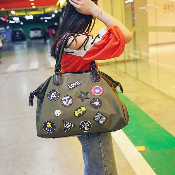 

Pink sugao patch fashion travel bag designer handbags shoulder bag waterproof duffle bag luggage travel bags backpack travel tote purses