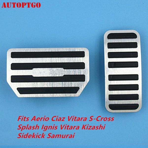 

car accelerator/gas/brake pedal pad cover kit for suzuki vitara ignis kizashi sidekick samurai aerio ciaz s-cross splash