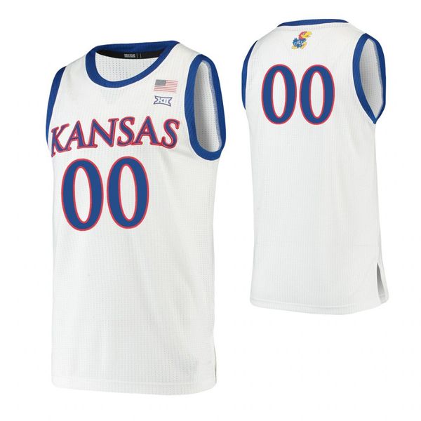 

udoka azubuike stitched men's kansas jayhawks marcus garrett tristan enaruna ochai agbaji college basketball jersey 4xl, Black