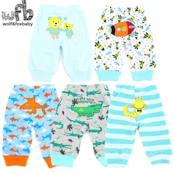 

wobfaobxylf 5pcs/pack pp pants trousers for 0-24months baby y190529, Blue