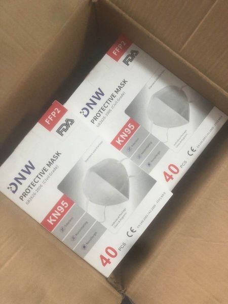 

fast shipping ce certification ffp2 dnw fda respirator mask face protection kn95 dust mask antivirus work mask filter
