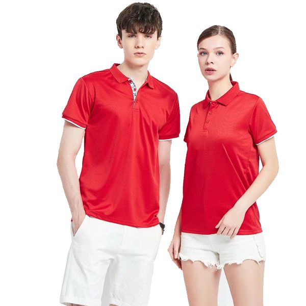

sport table tennis shirt polo shirt women men short sleeve breathable running badminton soccer jerseys gym training t, Black;red