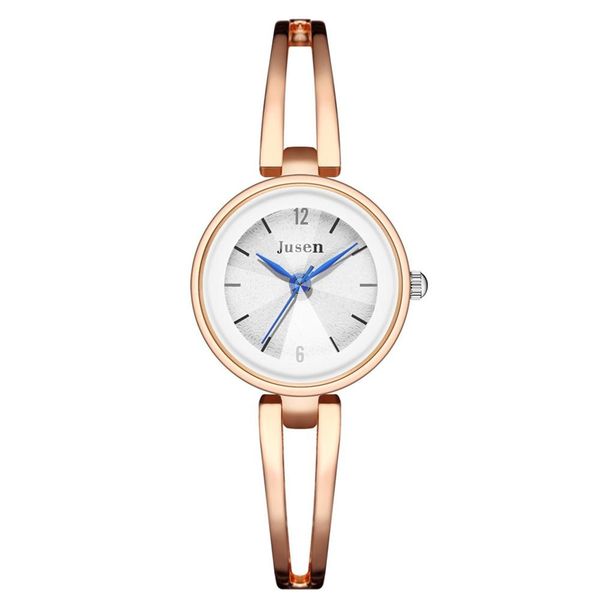 

2019 women metal strap wristwatch bracelet quartz watch woman ladies watches clock female fashion women watches, Slivery;brown